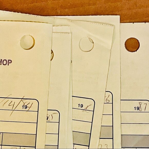 Vintage Ben Parker HeatSeal Photo Album 35H Refill Pages (10 Sheets) Lot - Picture 14 of 14